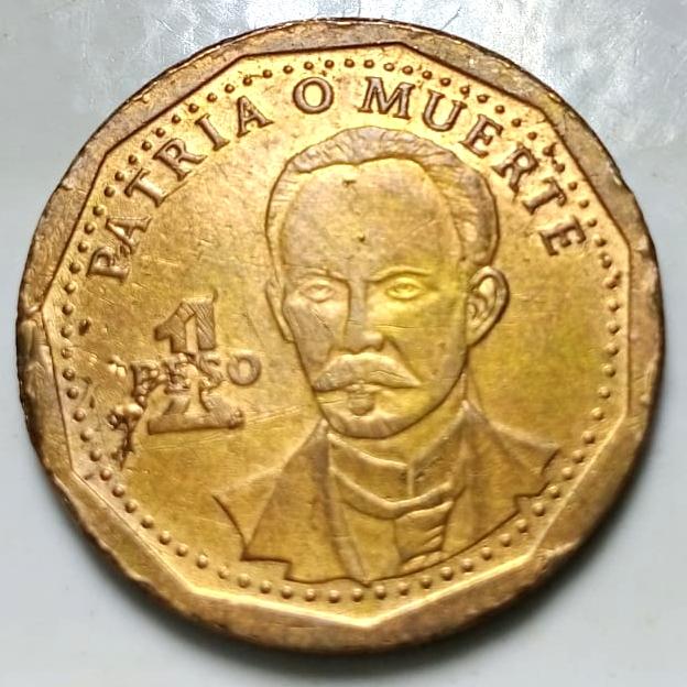 Koin Kuba 1 Peso th 2015