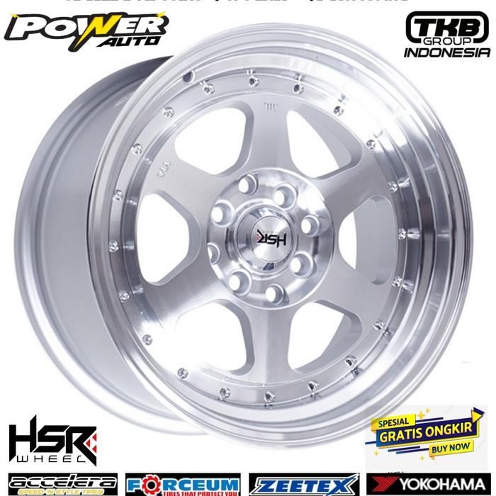 VELG RACING CELONG R15 BUAT SIGRA,VIOS HSR RUMOI HOLE 4X100-114,3 SMF
