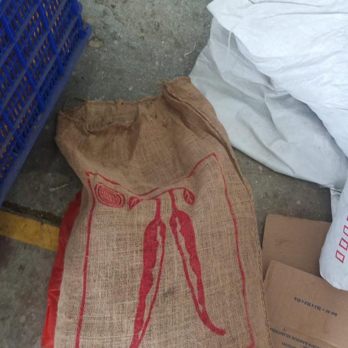 karung goni bekas cabe 25kg