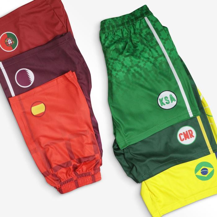 Celana Pendek Anak Merchandise World Cup Qatar 2022 – Mix Kids