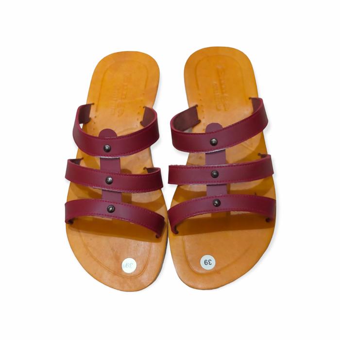Sandal Wanita Kulit / Sandal Kulit Magetan