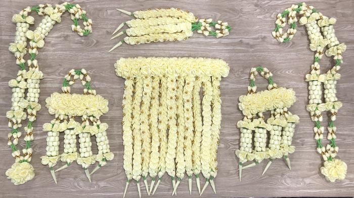 Melati pelembang | melati pengantin palembang | set melati