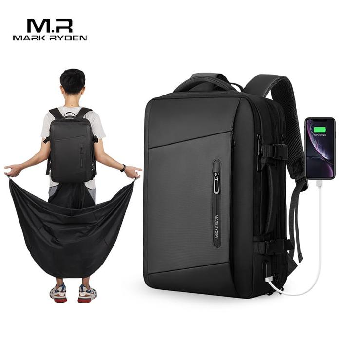 Tas Ransel Laptop Mark Ryden MR9299 Versi Rain Coat Backpack MR 9299
