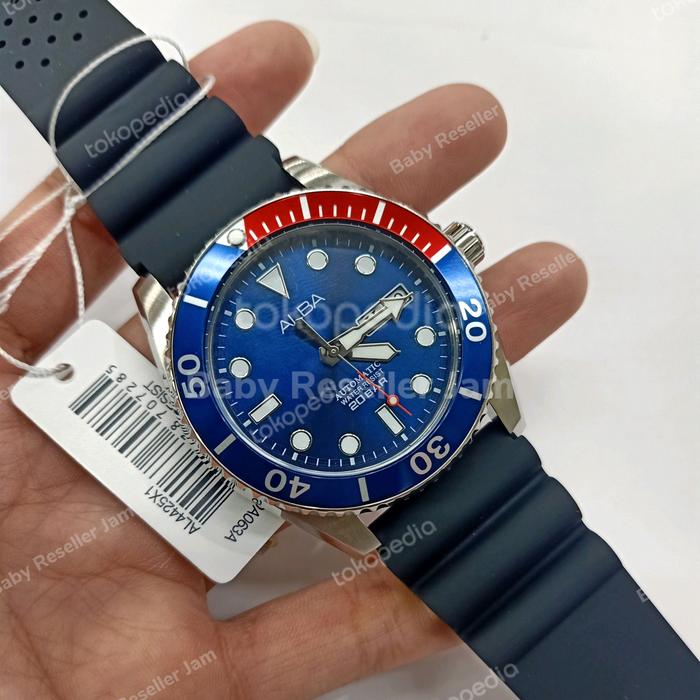Jam Tangan Alba Men Automatic AL4425 AL4425X1 Original Garansi Resmi