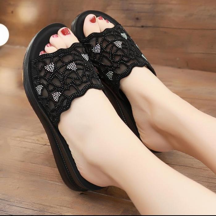 Sandal wedges wanita sofiya/wedges sofiya termurah/wedges wanita