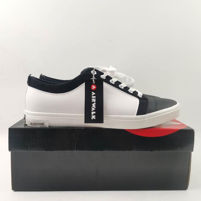 Sepatu AIRWALK Sammy Men's Sneakers- White /Navy Original