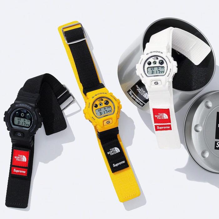 Casio G-Shock DW-6900 x Supreme x The North Face TNF