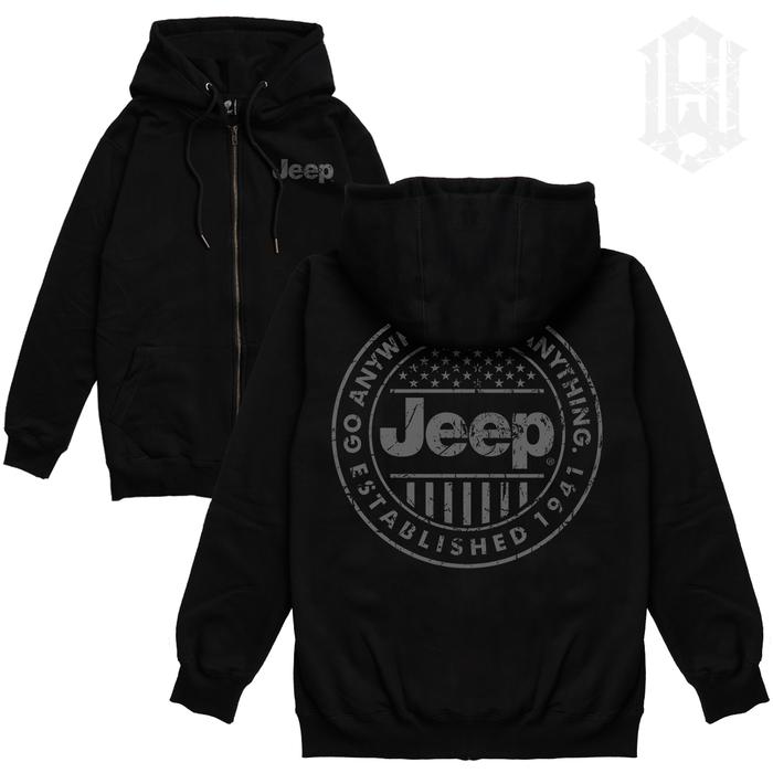 Jaket Zipper Dewasa Jeep Zipper Hoodie | Hoodie Jeep vintage | Jeep