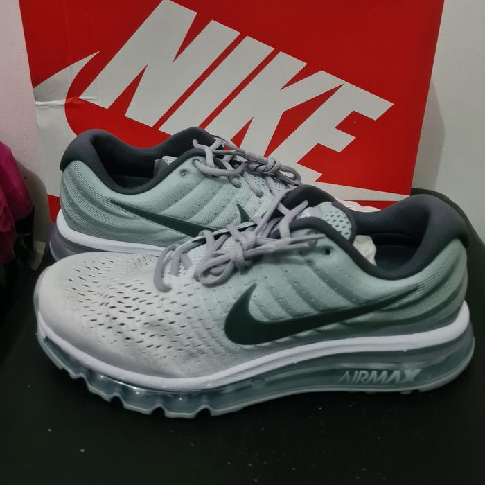 Nike Air Max 2017 "White/Dark Grey/Wolf Grey" Reflective Original BNIB