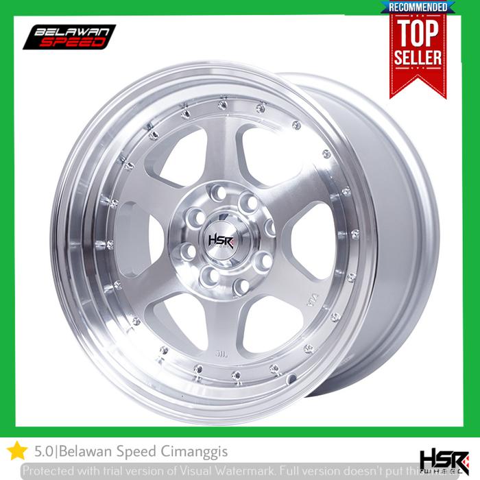 VELG MOBIL HSR RUMOI RING 15 BRIO AGYA CALYA PICANTO R15 PELEK RACING