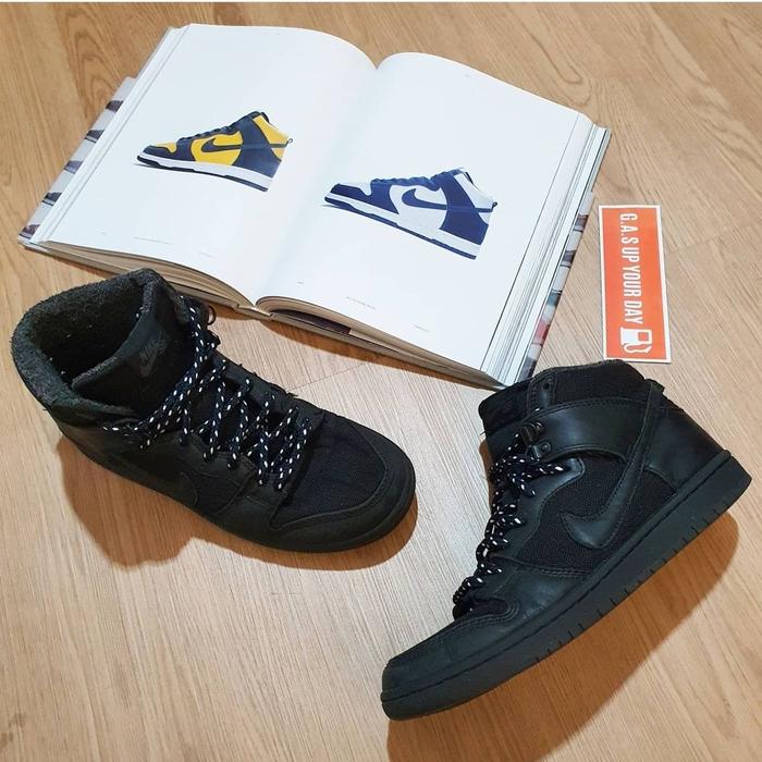 SPECIAL LIMITED ORIGINAL NIKE SB ZOOM DUNK HIGH PRO BOTA • BLACK 92311