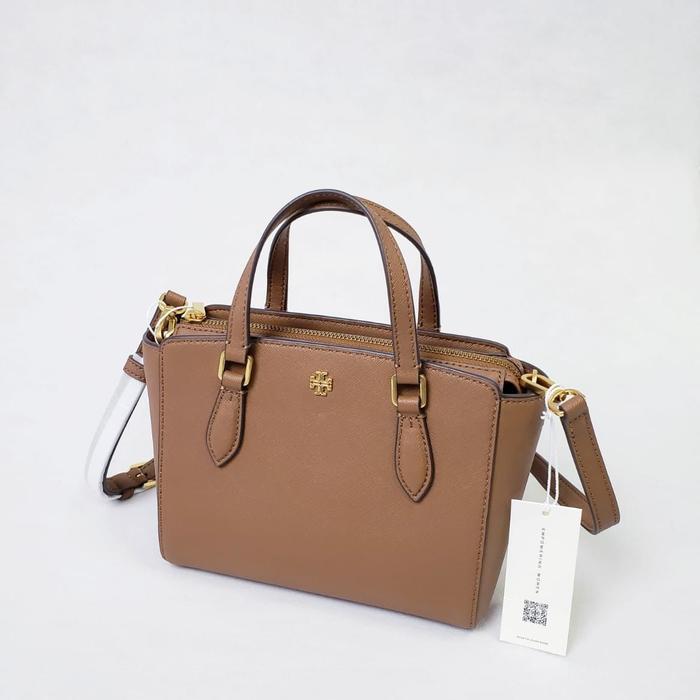 Jual Tas T0rry Burch TB Mini Emerson Top Zip Satchel Moose Original