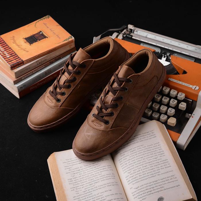 Piede - Anatoli Sneakers kulit sapi jenis crazy horse