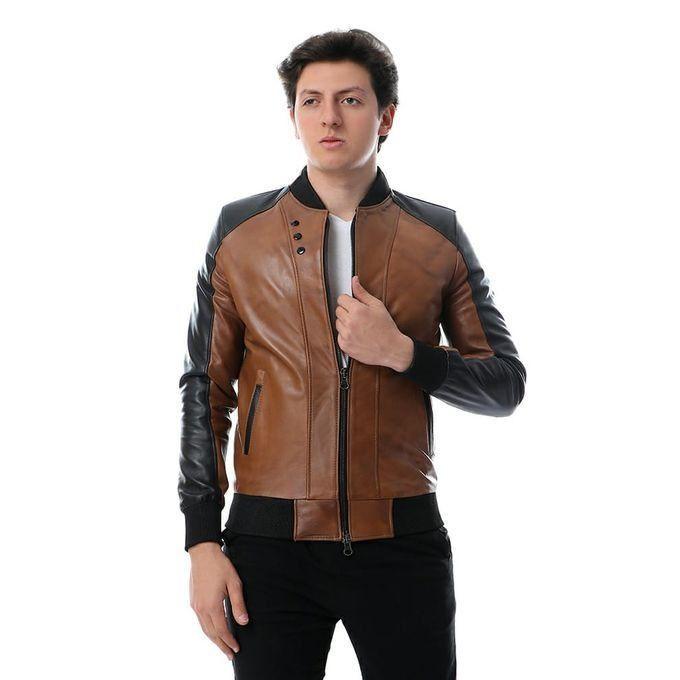 jaket kulit pria asli domba garut super original by erjeka leather