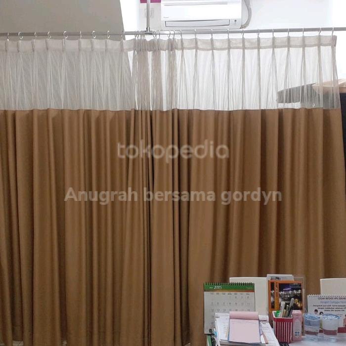 gorden rumah sakit anti darah coklat pesanan ka mieke