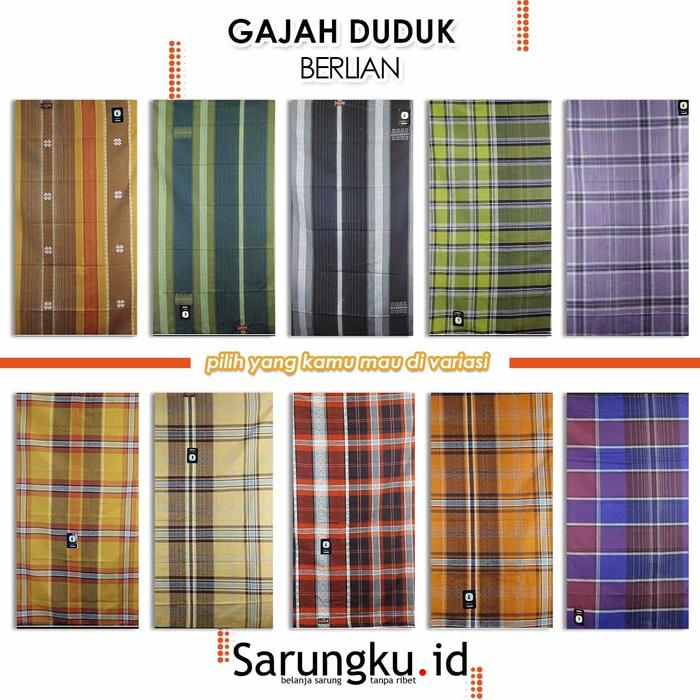 SARUNG GAJAH DUDUK BERLIAN