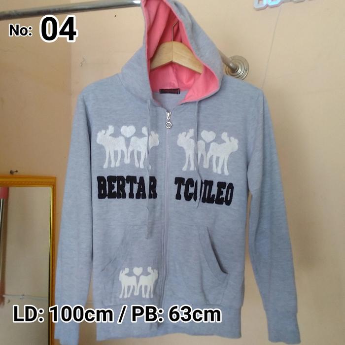 Sweater Crewneck Jaket Thrift Pria Wanita Unisex Preloved Oversize