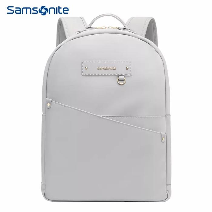 Samsonite Velha II Tas Ransel Kasual Wanita Tas Laptop 14 inch Grey