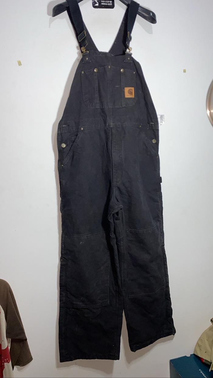 Carhartt Overall R27 BLK Size 36 x 30 BNWT