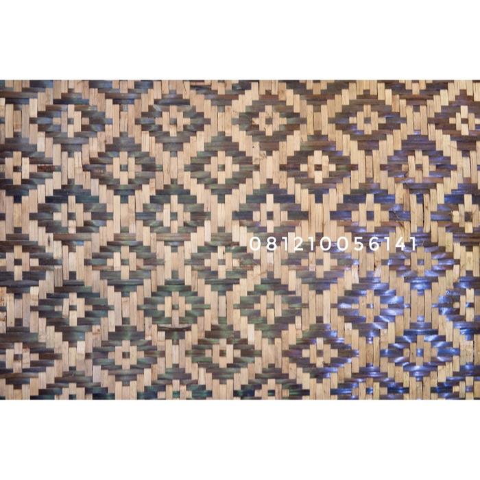 Bilik Motif Kulit Bambu Luar