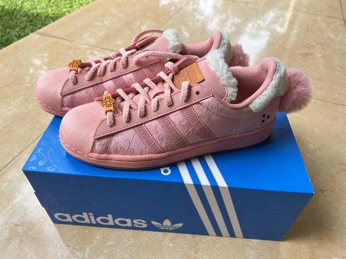 ADIDAS X Melting Sadness Superstar W Rabbit GY7011 Sepatu Pink Wanita