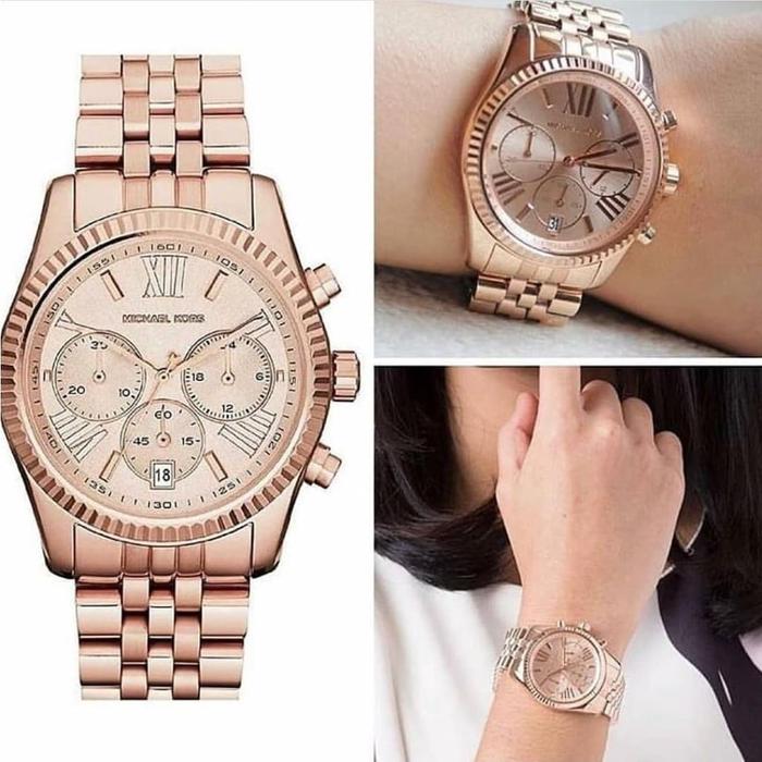 Jam Tangan Wanita MK5569 MK 5569 Stainless