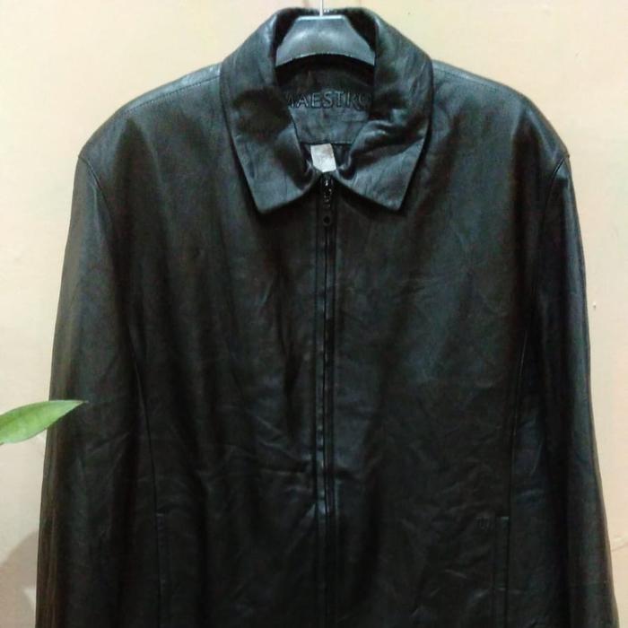 Jaket Kulit Asli Mulus Preloved maestro