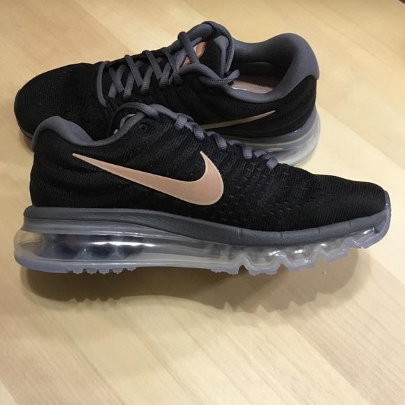 Nike Womens Air Max 2017 "Black/Metallic Red Bronze" Original BNIB