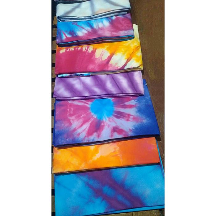 Promo Cuci Gudang Kain Batik Shibori Kontemporer - Kain Ikat Celup