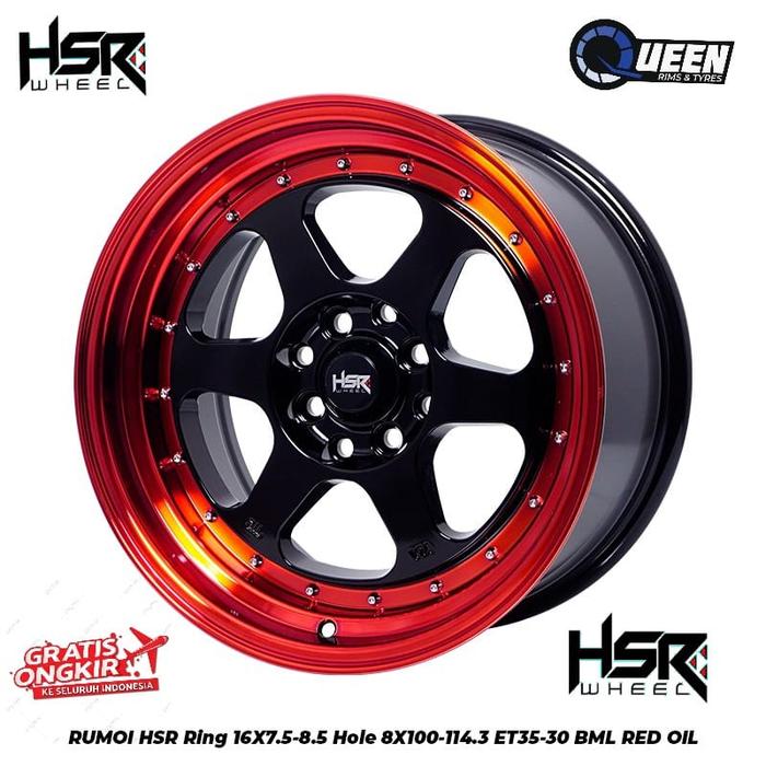Velg mobil untuk avanza jazz brio yaris vios dll ring16 hsr rumoi