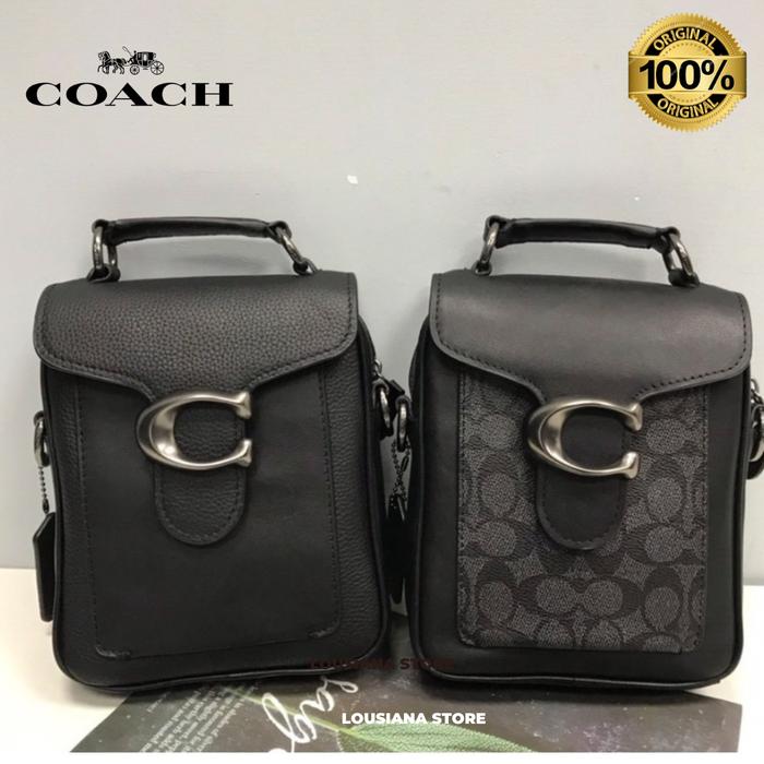 Tas Pria Coach Men Tabby Crossbody Black