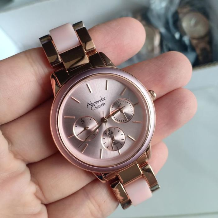ORIGINAL Jam Tangan Wanita Alexandre Christie 2938 / AC 2938 Garansi R
