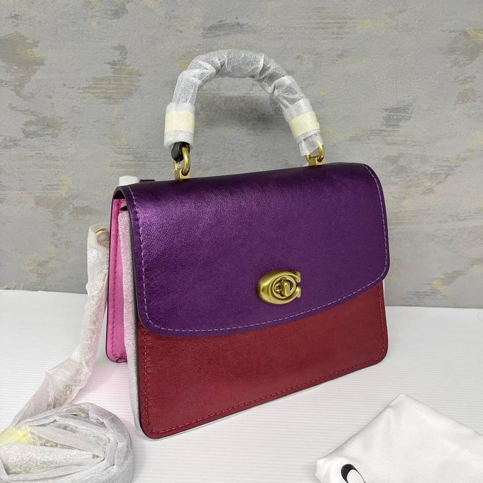 TAS COACH 87996 parker top handle colorblock