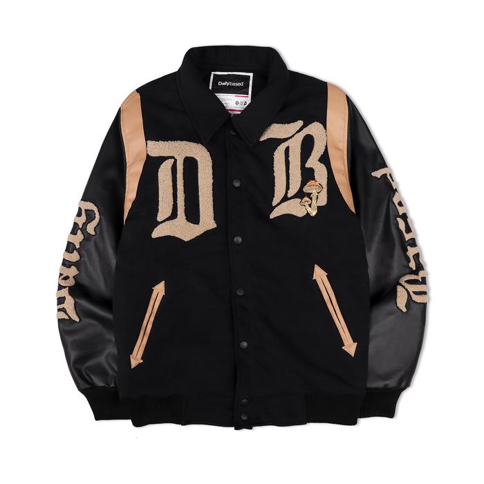 DAILYBASED I Varsity Jacket Skull