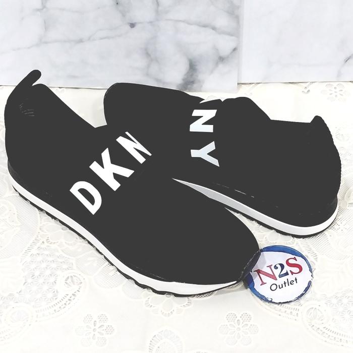DKNY sepatu wanita S 07 sneaker original black