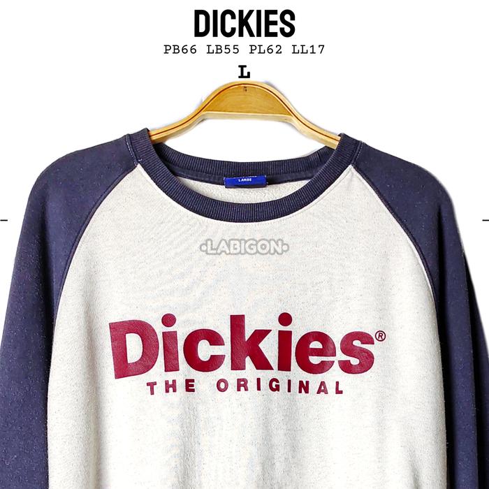 Crewneck Sweater DICKIES Original Second Thrift Preloved L016