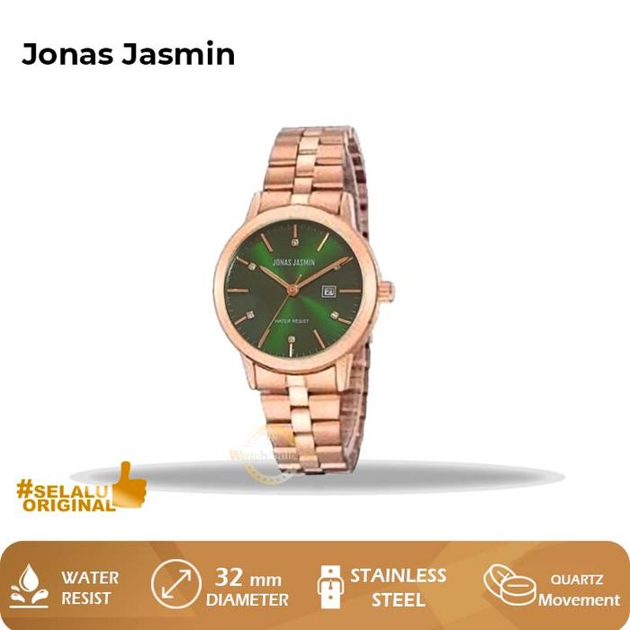 Jam Tangan Wanita Jonas Jasmin 2206 JJ-2206L RG-6 Original Murah