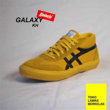 Kodachi Sepatu Kodachi Galaxy Kuning Hitam KH Galaxy Bruce Lee - Trendi Ringan Insole Lembut Variasi