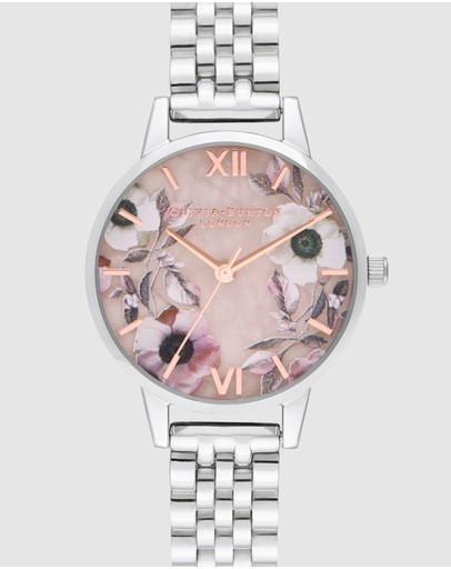Olivia Burton Botanical Silver Bracelet