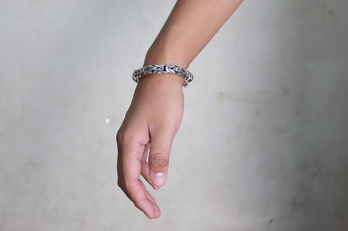 GELANG LOSTER GELANG RANTAI PERAK 925 BOROBUDUR