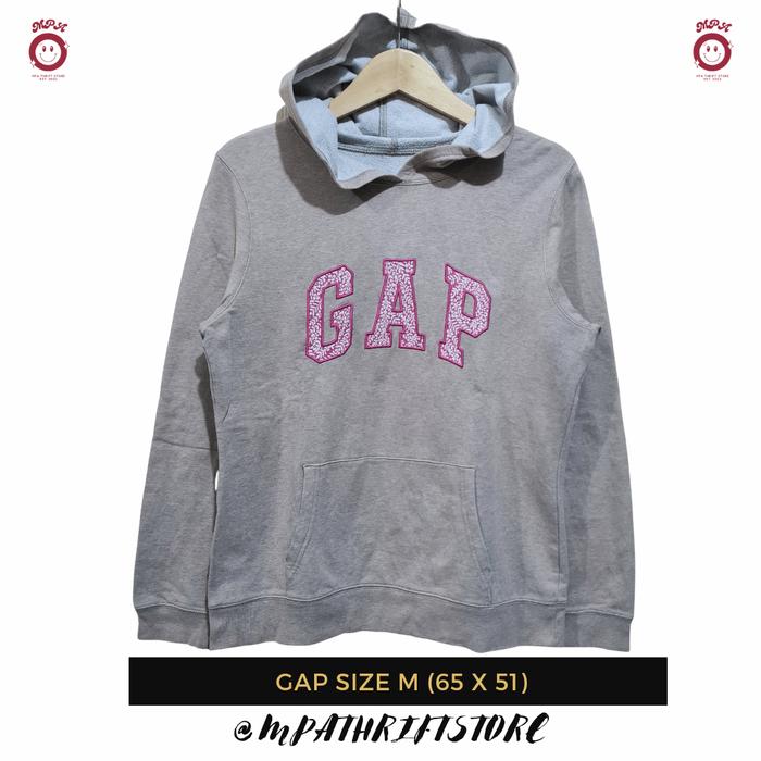 Hoodie GAP Womens Size M Brown Second Branded