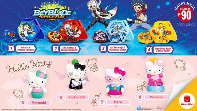 Happy Meal McDonald, McD, Hello Kitty 2019