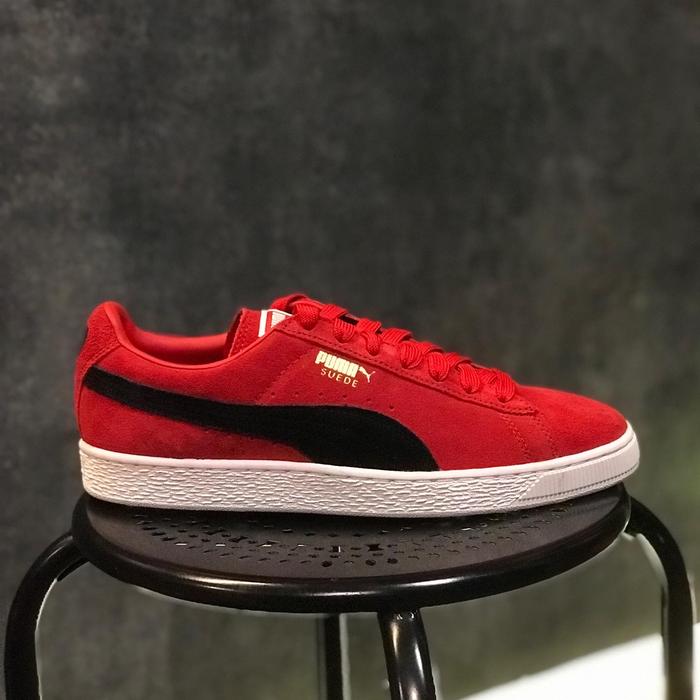 Puma Suede Classic Red Black - ORIGINAL 100%