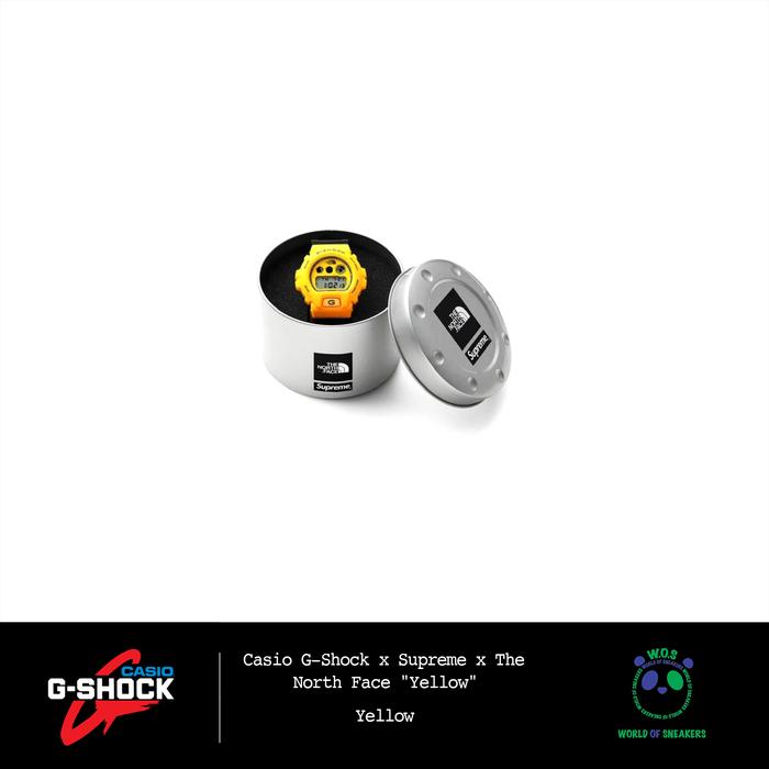 Supreme x The North Face x G-Shock “Yellow”