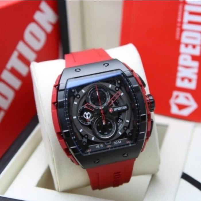 Expedition 6782 E6782 E 6782 BLACK RED Pria Rubber ORIGINAL