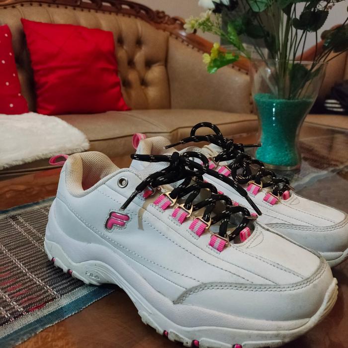 sepatu cewek fila memory proficient bekas second original preloved
