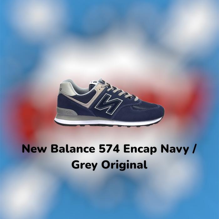 New Balance 574 Navy Grey ORIGINAL (ML574EGN)