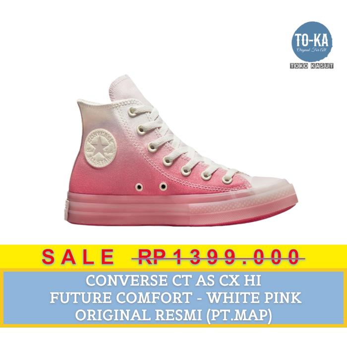CONVERSE CT AS CX HI FUTURE COMFORT GRADIENT WHITE PINK [PT MAP]