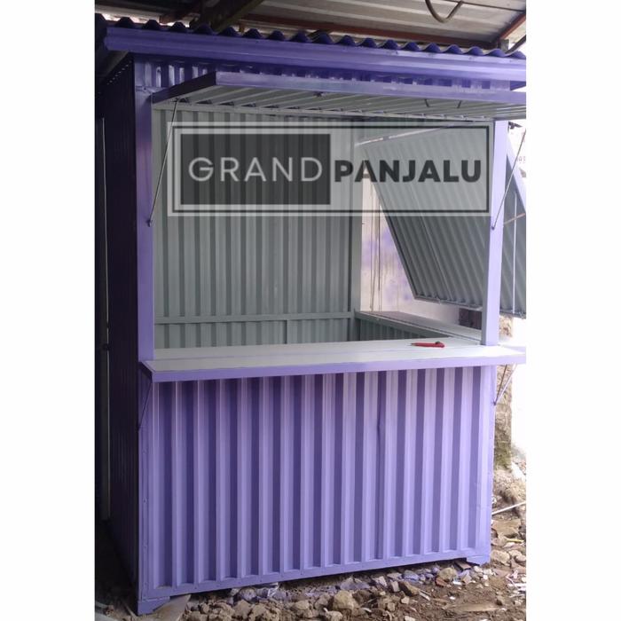 READY STOK BOOTH CONTAINER UKURAN 2x1,5 M PROMO AKHIR TAHUN