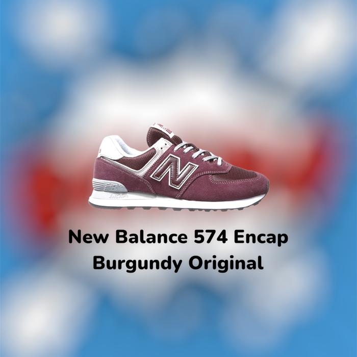 New Balance 574 Burgundy ORIGINAL (MS574EGB)